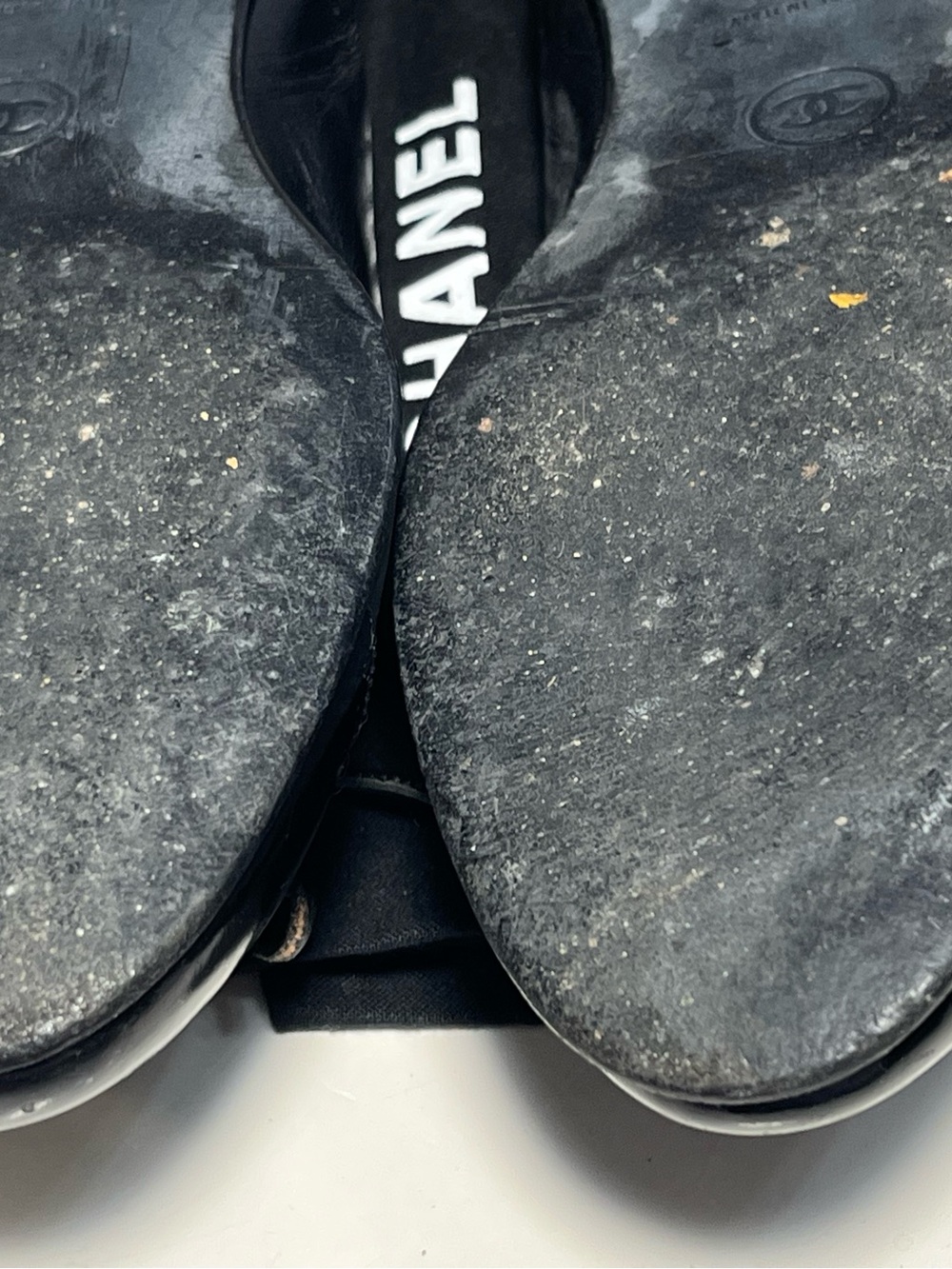 Vintage CHANEL Black Ballerina Flats - Picture 8 of 8